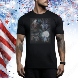 Mayahiga Wolf Acid Tee Shirt