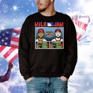 MiLB Jam Chourio and Turang Wisconsin Timber Rattlers T-Shirt