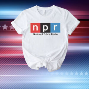 Modern NPR Logo National Public Radio T-Shirt