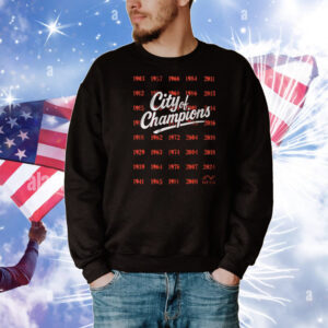 NESN City Of Champions Years T-Shirt