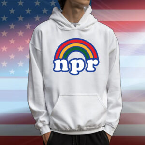 NPR Rainbow Logo Heavyweight T-Shirt
