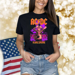 Official AC DC Karlsruhe Messe PWR UP Event Tour Let There Be Rock August 17 2025 Shirt