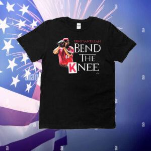 Official Bend the Knee Tony Santillan Cincinnati Reds MLB Graphic T-Shirt