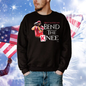 Official Bend the Knee Tony Santillan Cincinnati Reds MLB Graphic T-Shirt