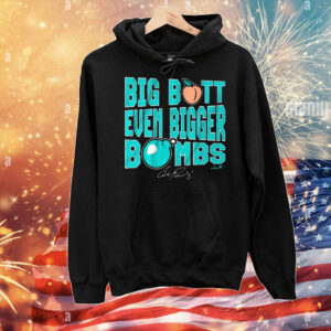 Official Cal Raleigh Big Butt Even Bigger Bombs Seattle Mariners MLB Signature T-Shirt