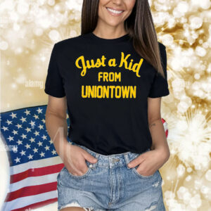 Official Just A Kid From Uniontown West Virginia Mountaineers football Shirt