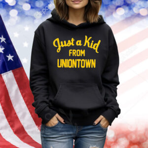 Official Just A Kid From Uniontown West Virginia Mountaineers football Shirt