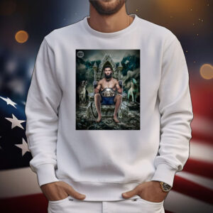 Official Khamzat Chimaev defeated Dricus Du Plessis UFC Middleweight Champion UFC 319 Artwork Poster T-Shirt