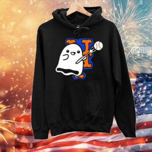 Official Lets Go New York Mets MLB Baby Ghost Halloween 2024 T-Shirt