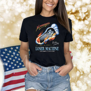 Official Loser Machine X Mooneyes Go Where The Action Is Racing Team Graphic Shirt