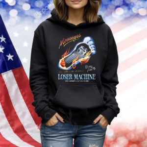 Official Loser Machine X Mooneyes Go Where The Action Is Racing Team Graphic Shirt