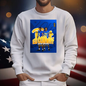 Official Pittsburgh Panthers Kenneth Johnson And Shadarian Harrison Ed Conway Award Winners Most Improved Players Of Spring Poster T-Shirt