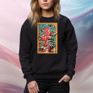 Official Poster My Morning Jacket The Pavilion at Toyota Music Factory Dallas TX April 12 2025 Concert Tee Shirt