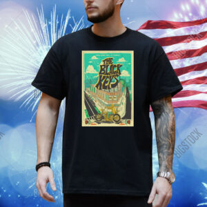 Official Poster The Black Keys August 16 2025 MGM Music Hall At Fenway In Boston MA Shirt