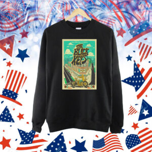 Official Poster The Black Keys August 16 2025 MGM Music Hall At Fenway In Boston MA Shirt