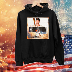 Official San Francisco Giants Matt Chapman 2025 MLB Heart and Hustle Award winner Poster T-Shirt
