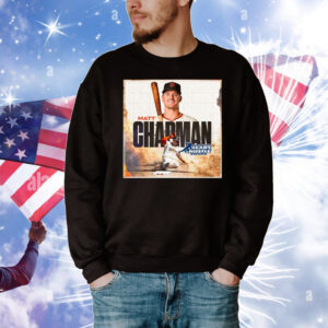 Official San Francisco Giants Matt Chapman 2025 MLB Heart and Hustle Award winner Poster T-Shirt
