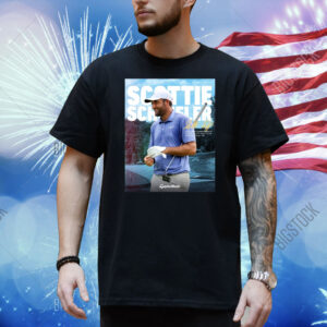 Official Scottie Scheffler 2025 BMW Championship Caves Valley Golf Club in Owings Mills, Maryland Signature Poster Shirt