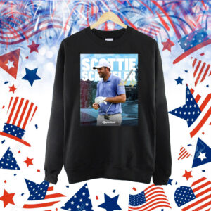 Official Scottie Scheffler 2025 BMW Championship Caves Valley Golf Club in Owings Mills, Maryland Signature Poster Shirt