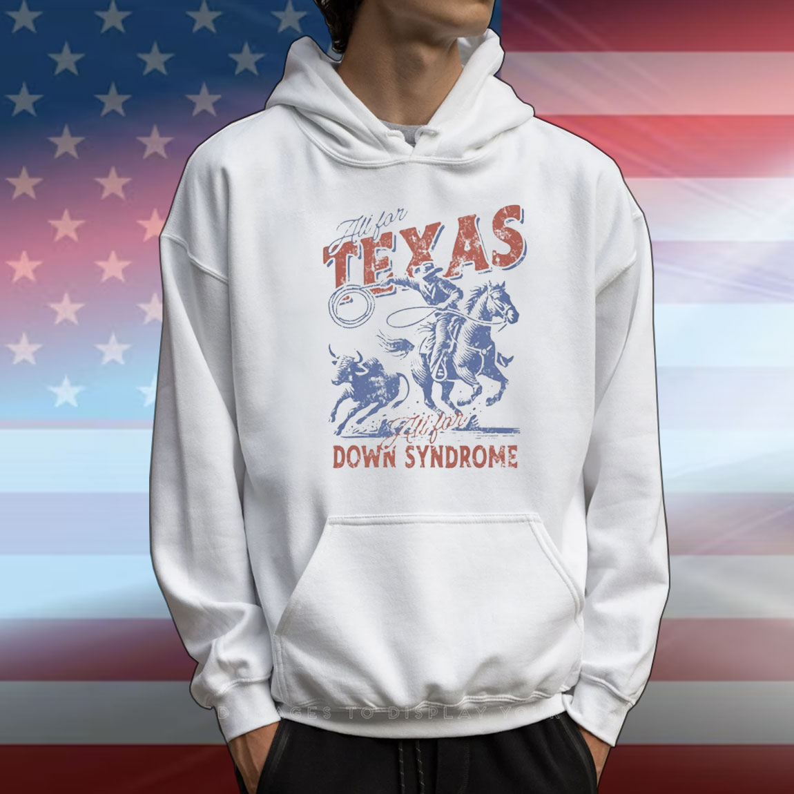 Official Texas Rangers Rodeo All For Texas All For Down Syndrome Painting 2025 T-Shirt