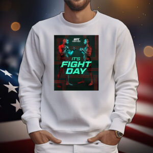 Official UFC Fight Night Vegas 109 Roman Dolidze and Anthony Hernandez It’s Fight Day August 9, 2025 Poster T-Shirt