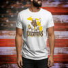 Official WM Western Michigan Broncos Men’s Ice Hockey NCAA National Champions 2025 Mascot Tee Shirt