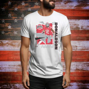 Ohio State Football CJ Donaldson 90s style Tee Shirt