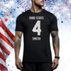 Ohio State Football Jeremiah Smith 4 Tee Shirt