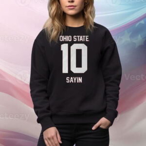 Ohio State Football Julian Sayin 10 Tee Shirt