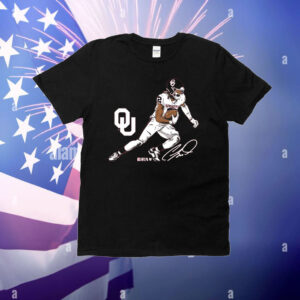 Oklahoma Football CeeDee Lamb Superstar Pose T-Shirt