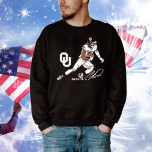 Oklahoma Football CeeDee Lamb Superstar Pose T-Shirt