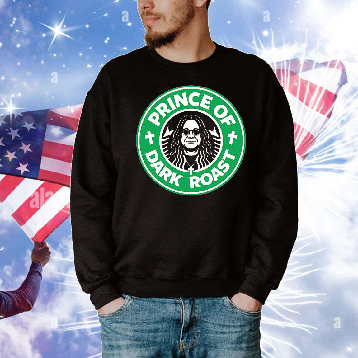 Osbourne Tribute Coffee Prince of Dark Roast T-Shirt
