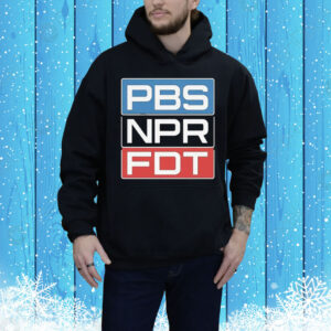 PBS NPR FDT Anti Trump Graphic Tee Shirt