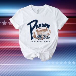Pardon My Take Football Pocket T-Shirt