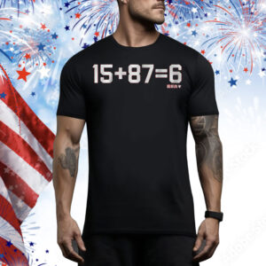 Patrick Mahomes II & Travis Kelce 15 + 87 = 6d Tee Shirt