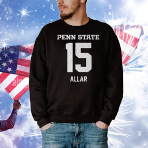 Penn State Football Drew Allar 15 T-Shirt