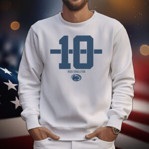 Penn State Football Nicholas Singleton Name Number Stripe T-Shirt