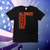 Pete Alonso New York Home Run List T-Shirt