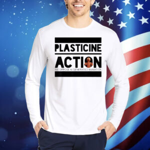 Plasticine Action We Oppose Ai Generated Animation Shirt