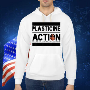 Plasticine Action We Oppose Ai Generated Animation Shirt