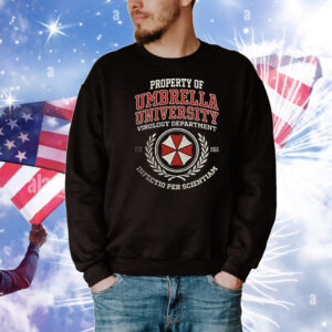 Property of umbrella university virology department 1968 T-Shirt