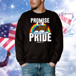 Rainbow Promise Not Pride Genesis 9 13 T-Shirt