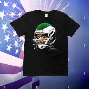 Randall Cunningham Philadelphia Eagles watercolor art big head T-Shirt