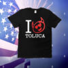 Red Devils I Love Deportivo Toluca F.C. T-Shirt