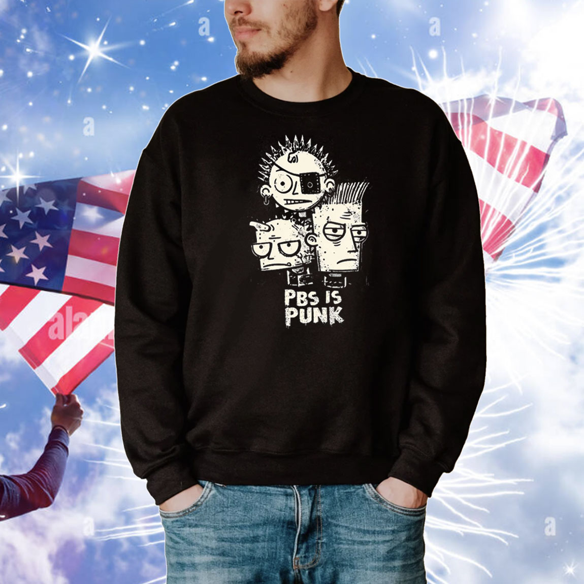 Retro PBS Is Punk Rock T-Shirt