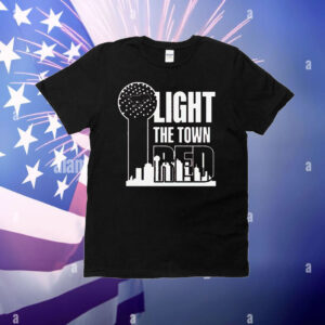 SMU Mustangs Light the Town Red T-Shirt