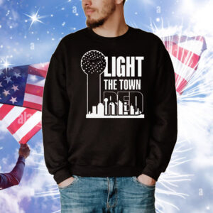 SMU Mustangs Light the Town Red T-Shirt