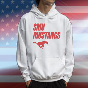 SMU Mustangs Logo & Wordmark T-Shirt