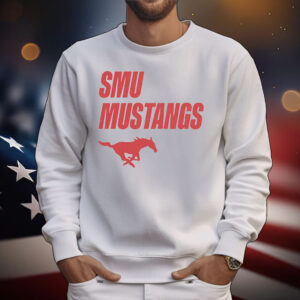 SMU Mustangs Logo & Wordmark T-Shirt