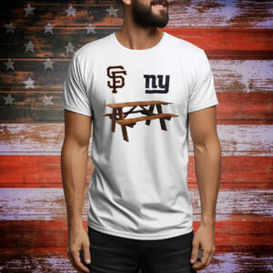 San Francisco Giants New York Giants table Tee Shirt